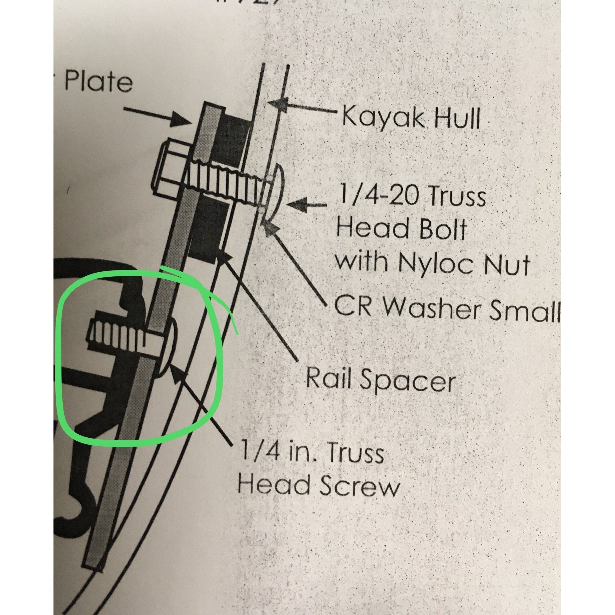 SmartTrack Ruuvi korkeudensäätölevyyn