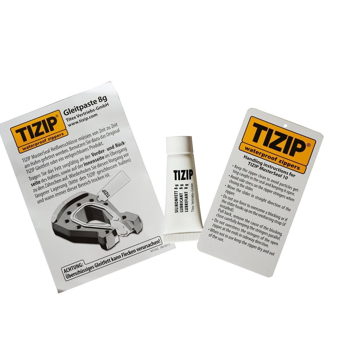Ti-Zip Öljy Kuivapukujen vetoketjuille