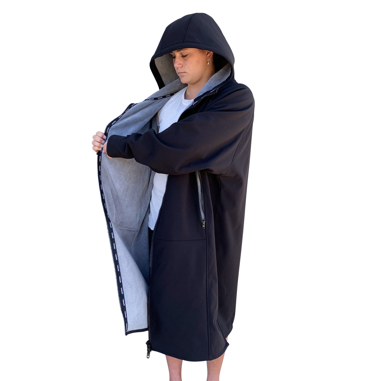 Vaikobi Beach Coat – Fleece-Lined
