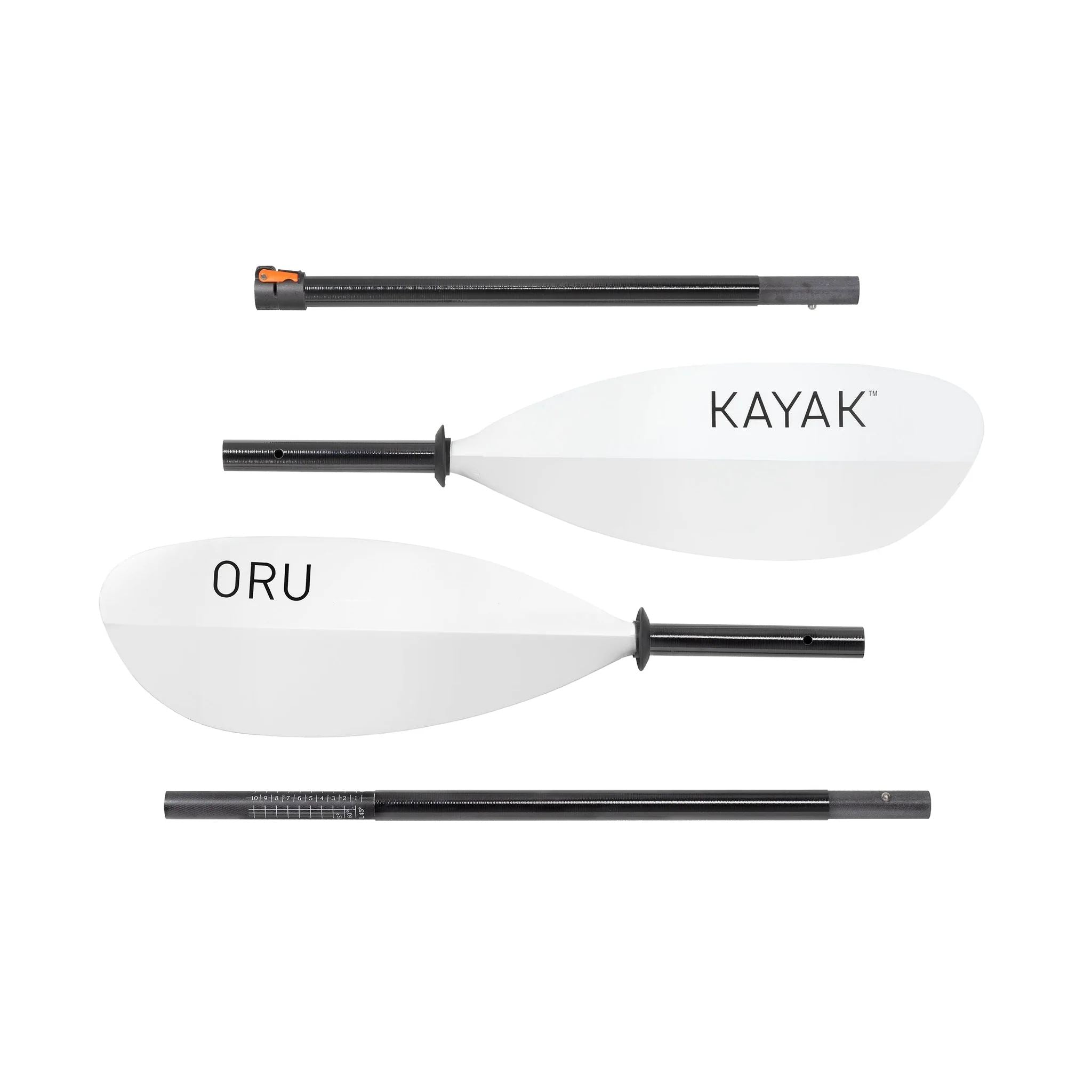 Oru Fiberglass Paddle, Four-Piece